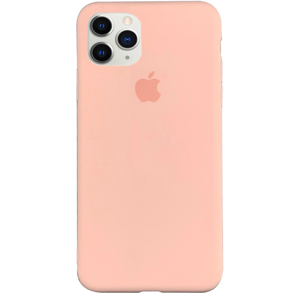 Чехол Silicone case (A) (с закрытым низом) для Apple iPhone 11 Pro (5.8") Розовый / Pink