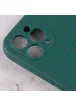 Силиконовый чехол Candy Full Camera для Apple iPhone 11 Pro (5.8") Зеленый / Forest green