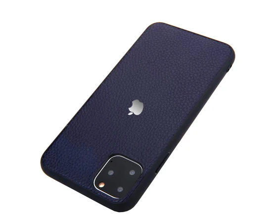 Кожаная накладка Classic series для Apple iPhone 11 Pro (5.8") Синий