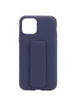 Чехол Silicone Case Hand Holder для Apple iPhone 11 Pro (5.8") Темно-синий / Midnight blue
