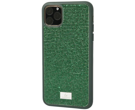 TPU чехол Bling World Grainy Diamonds для Apple iPhone 11 Pro (5.8") Зеленый