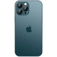 Чохол TPU+Glass Sapphire matte case для Apple iPhone 11 Pro (5.8") Navy Blue