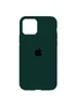 Чехол Silicone Case Full Protective (AA) для Apple iPhone 11 Pro (5.8") Зеленый / Forest green