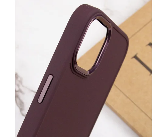 TPU чехол Bonbon Metal Style для Apple iPhone 11 Pro (5.8") Бордовый / Plum