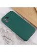Силиконовый чехол Candy Full Camera для Apple iPhone 11 Pro (5.8") Зеленый / Forest green
