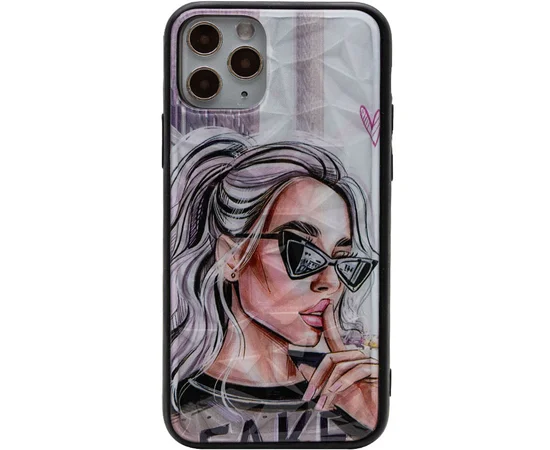 TPU+PC чехол Prisma Ladies для Apple iPhone 11 Pro (5.8") Fake