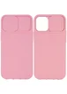 Чехол Camshield Square TPU со шторкой для камеры для Apple iPhone 11 Pro (5.8") Rose Gold
