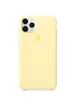 Чехол Silicone Case (AA) для Apple iPhone 11 Pro (5.8") Желтый / Mellow Yellow