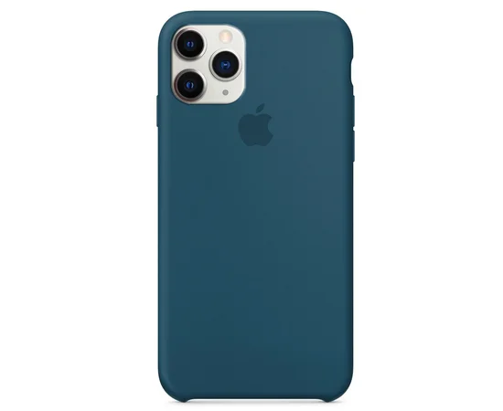 Чехол Silicone Case (AA) для Apple iPhone 11 Pro (5.8") Синий / Cosmos Blue