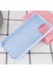 Чехол Silicone Case (AA) для Apple iPhone 11 Pro (5.8") Голубой / Lilas Cream