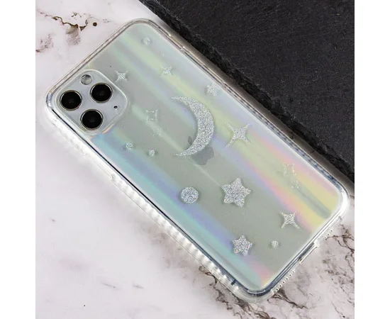 TPU+Glass чехол Aurora Space для Apple iPhone 11 Pro (5.8") Месяц
