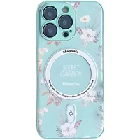 TPU+PC чехол Secret Garden with MagSafe для Apple iPhone 11 Pro (5.8") Mint