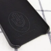 Кожаный чехол AHIMSA PU Leather Case Logo (A) для Apple iPhone 11 Pro (5.8") Черный