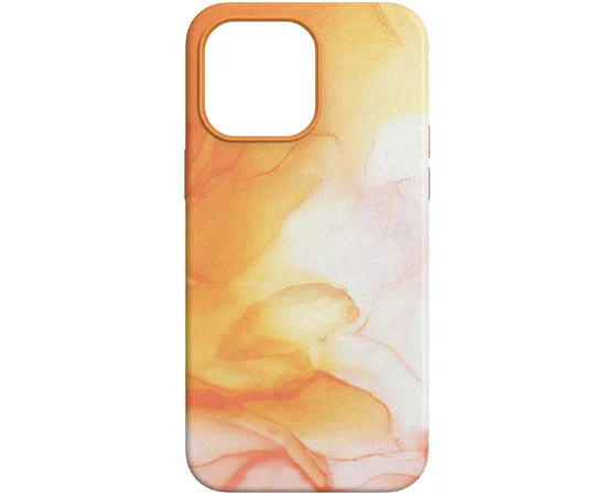 Кожаный чехол Figura Series Case with MagSafe для Apple iPhone 11 Pro (5.8") Orange
