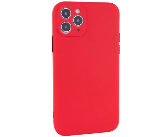 Чехол TPU Square Full Camera для Apple iPhone 11 Pro (5.8") Красный