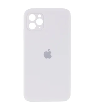 Чехол Silicone Case Square Full Camera Protective (AA) для Apple iPhone 11 Pro (5.8") Белый / White