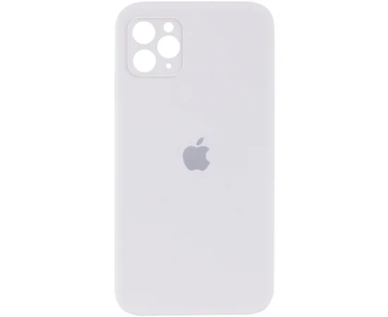 Чохол Silicone Case Square Full Camera Protective (AA) для Apple iPhone 11 Pro (5.8 ") Білий / White