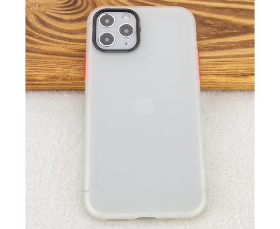 Чохол-накладка Epik Moon Eclipse series для Apple iPhone 11 Pro (5.8 ") Білий / Червоний