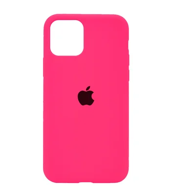 Чохол Silicone Case Full Protective (AA) для Apple iPhone 11 Pro (5.8 ") Рожевий / Barbie pink