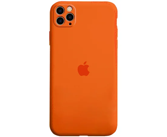 Чехол Silicone Case Full Protective для Apple iPhone 11 Pro (5.8") Оранжевый / Orange