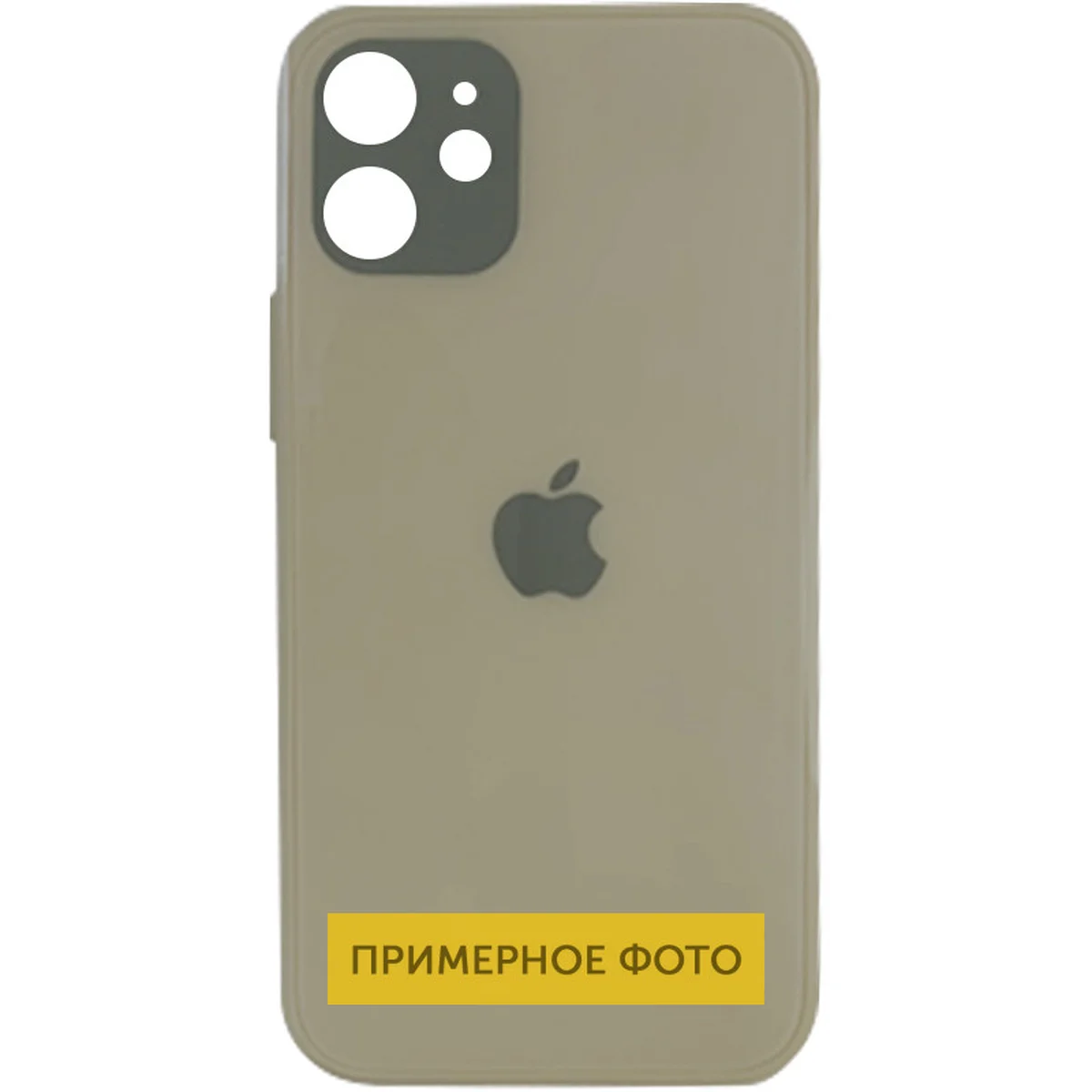 TPU + Glass чохол GLOSSY Logo Full camera для Apple iPhone 11 Pro (5.8 ") Золотий
