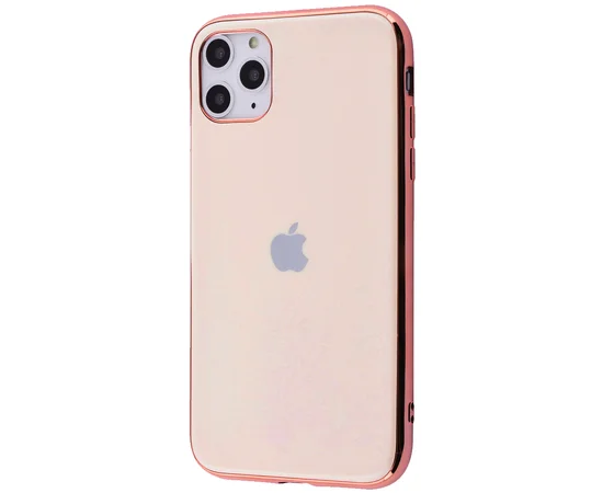 TPU чехол Matte LOGO для Apple iPhone 11 Pro (5.8") Розовый / Rose Gold