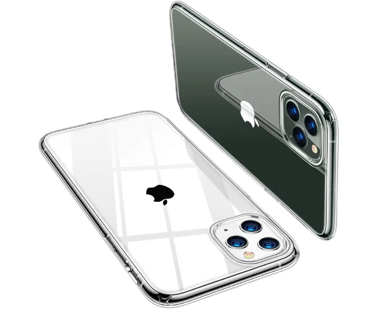 TPU чехол Epic Transparent 1,0mm для Apple iPhone 11 Pro (5.8") Бесцветный (прозрачный)