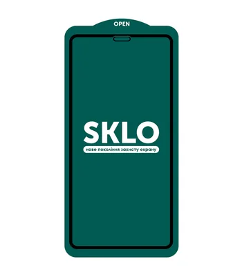 Захисне скло SKLO 5D (full glue) для Apple iPhone 11 Pro (5.8 ") / X / XS Чорний