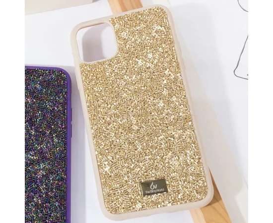 TPU чехол Bling World Brilliant Case для Apple iPhone 11 Pro (5.8") Золотой