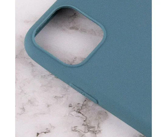 Силиконовый чехол Candy для Apple iPhone 11 Pro (5.8") Синий / Powder Blue