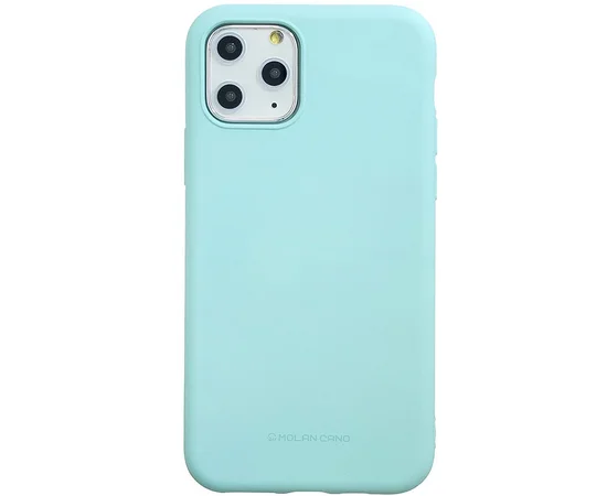 TPU чехол Molan Cano Smooth для Apple iPhone 11 Pro (5.8") Бирюзовый