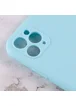 Силиконовый чехол Candy Full Camera для Apple iPhone 11 Pro (5.8") Бирюзовый / Turquoise