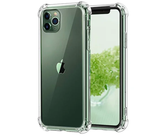 TPU чехол Epic Ease с усиленными углами для Apple iPhone 11 Pro (5.8") Прозрачный / Transparent