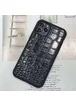 Кожаный чехол Сrocodile leather series для Apple iPhone 11 Pro (5.8") Черный