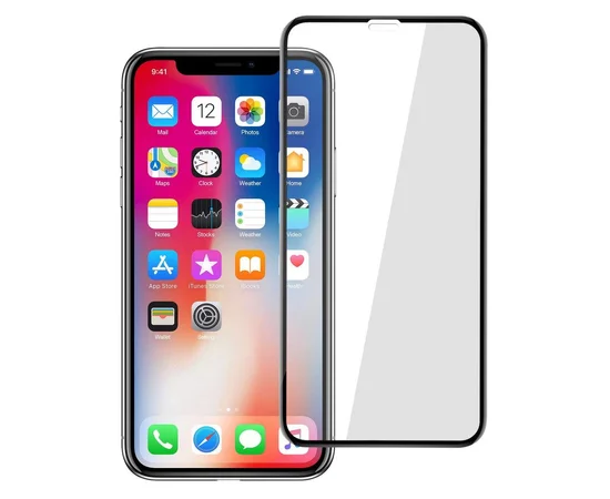 Защитное стекло Autobot 5D (full glue)  для Apple iPhone 11 Pro (5.8") / X / XS Черное