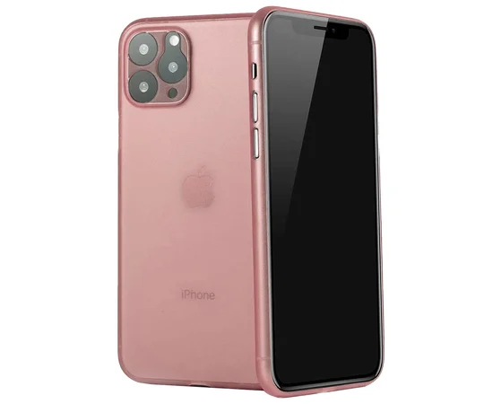PP накладка LikGus Ultrathin 0,3 mm для Apple iPhone 11 Pro (5.8") Розовый