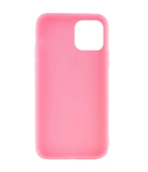 Силиконовый чехол Candy для Apple iPhone 11 Pro (5.8") Розовый