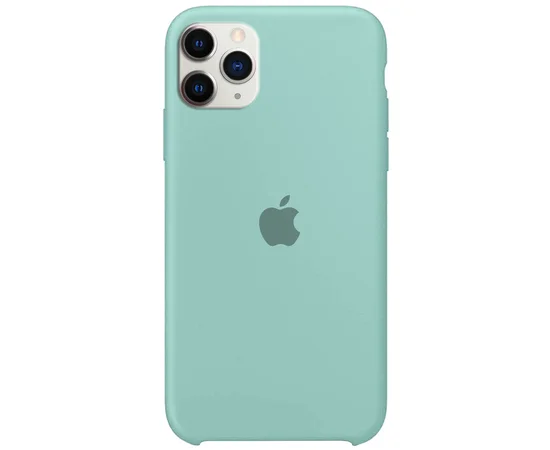 Чехол Silicone case (A) для Apple iPhone 11 Pro (5.8") Бирюзовый / Turquoise