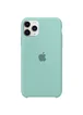 Чехол Silicone case (A) для Apple iPhone 11 Pro (5.8") Бирюзовый / Turquoise