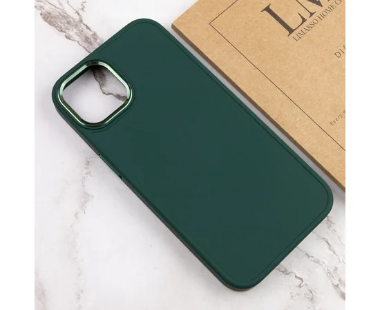 TPU чехол Bonbon Metal Style для Apple iPhone 11 Pro (5.8") Зеленый / Pine green