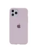 Чехол Silicone case (A) (с закрытым низом) для Apple iPhone 11 Pro (5.8") Серый / Lavender