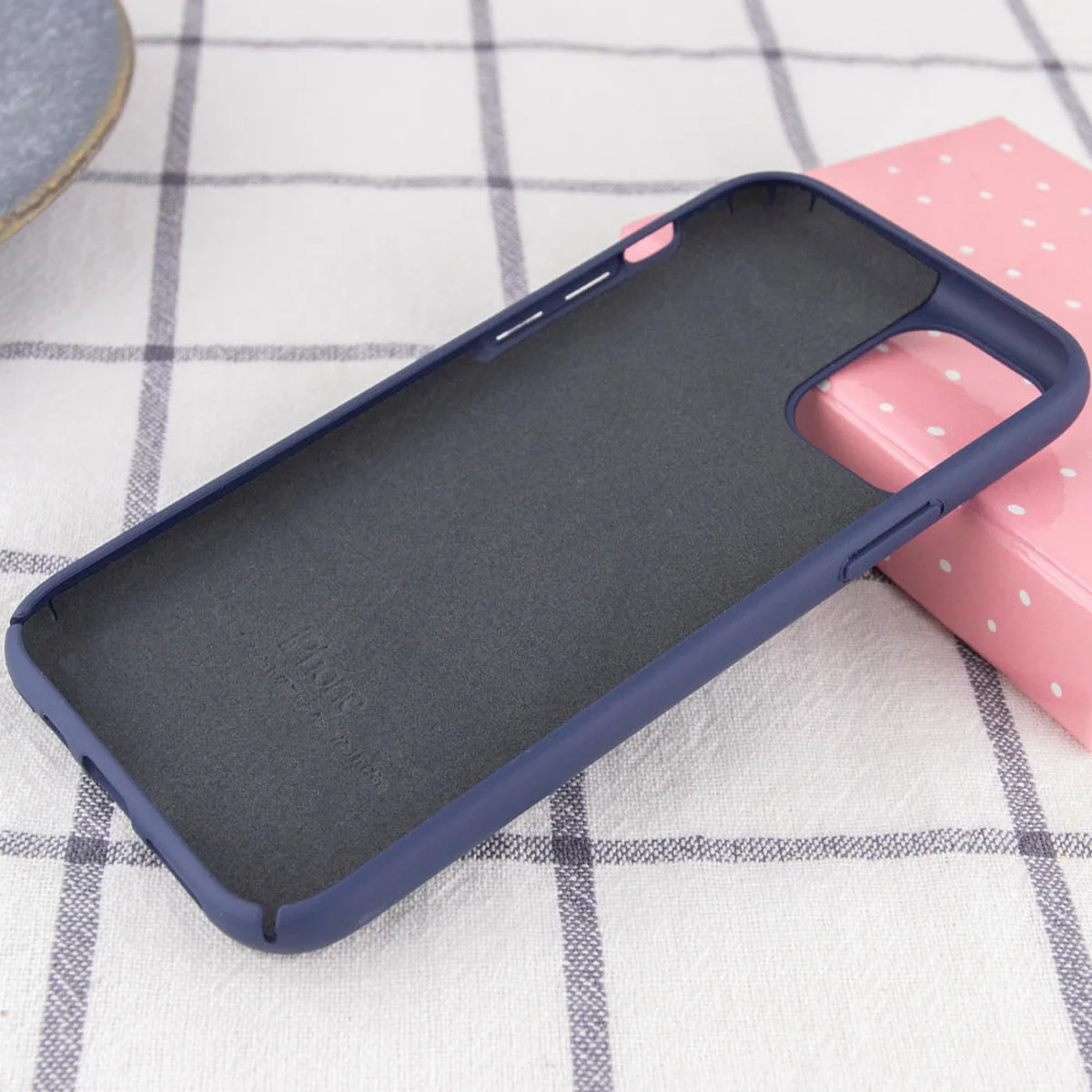 Чехол Silicone Case Full Protective (A) для Apple iPhone 11 Pro (5.8") Синий / Midnight Blue