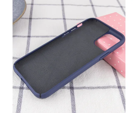 Чехол Silicone Case Full Protective (A) для Apple iPhone 11 Pro (5.8") Синий / Midnight Blue