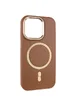 Кожаный чехол SnapCase with MagSafe для Apple iPhone 11 Pro (5.8") Brown