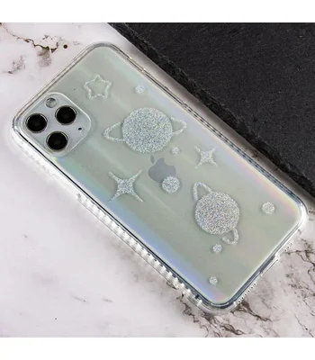 TPU + Glass чохол Aurora Space для Apple iPhone 11 Pro (5.8 ") Планети