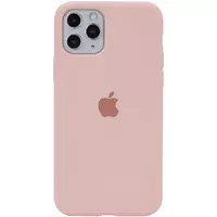 Чехол Silicone case (A) (с закрытым низом) для Apple iPhone 11 Pro (5.8") Розовый / Pink Sand