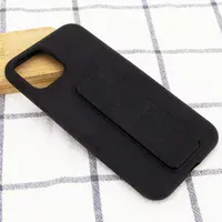 Чехол Silicone Case Hand Holder для Apple iPhone 11 Pro (5.8") Черный / Black