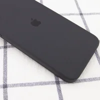 Чохол Silicone Case Square Full Camera Protective (AA) для Apple iPhone 11 Pro (5.8 ") Сірий / Dark Gray