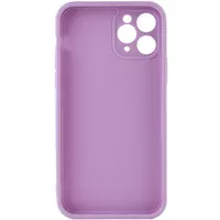 Силіконовий чохол Candy Full Camera для Apple iPhone 11 Pro (5.8 ") Бузковий / Dasheen