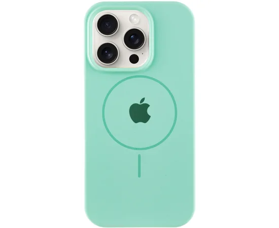 Чохол Silicone Case Full Protective (AA) with MagSafe для Apple iPhone 11 Pro (5.8") Зелений / Spearmint